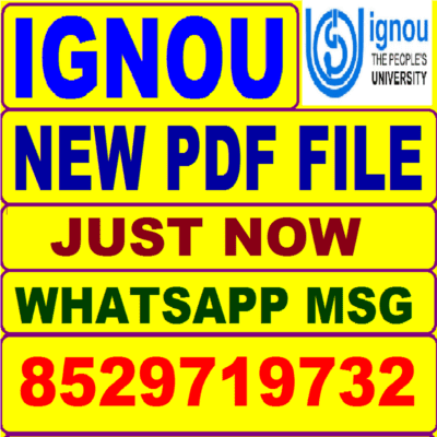 ignou project pdf download