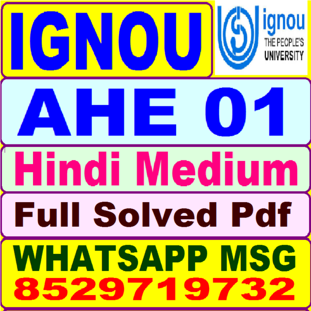 ahe 01 assignment in hindi