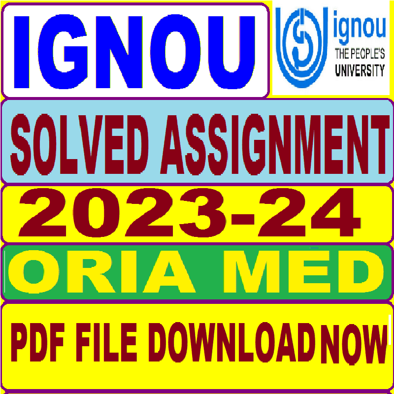 BODLA 135 solved assignment 2023-24 in ORIA